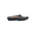 Marc Joseph New York Mule/Clog: Black Print Shoes - Women's Size 5 - Almond Toe