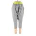 Zumba Wear Active Pants - High Rise: Gray Activewear - Women's Size X-Large