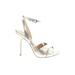 Sam Edelman Heels: Silver Shoes - Women's Size 10