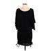 Lascana for Venus Casual Dress - Popover: Black Dresses - Women's Size Medium