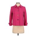 Calvin Klein Jacket: Short Pink Print Jackets & Outerwear - Women's Size 2 Petite