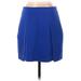 Banana Republic Casual Skirt: Blue Print Bottoms - Women's Size 4