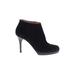 Balenciaga Ankle Boots: Black Print Shoes - Women's Size 41 - Round Toe