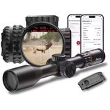 Burris Eliminator 6 Rifle Scope 4-20x52mm 34mm Tube Second Focal Plane Illuminated X177 Reticle Black 200177