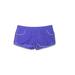 Nike Athletic Shorts: Purple Color Block Activewear - Women's Size Large