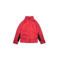 Under Armour Track Jacket: Red Solid Jackets & Outerwear - Size 4Toddler
