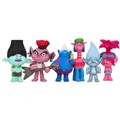 Figurines de Trolls en PVC pour enfants 4-8cm 6 pièces/ensemble dessin animé Rick cadeaux