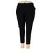 Danskin Now Sweatpants - High Rise: Black Activewear - Women's Size 18