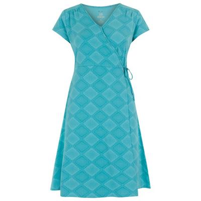 Sherpa - Women's Padma Wrap Dress - Kleid Gr M türkis Image