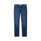 TOM TAILOR Herren Josh Slim Jeans, blau, Uni, Gr. 34/34