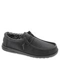 Hey Dude Wally Easy Washed Canvas - Mens 11 Black Slip On Medium