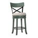 Wildon Home® Brahear Swivel Solid Wood Stool Wood in Brown | 39.75 H x 20 W x 19.5 D in | Wayfair 34018C11E582436AAF8A54C136497863