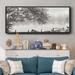 Longshore Tides Morning Canvas, Solid Wood in Black/Gray/White | 8 H x 20 W x 1.5 D in | Wayfair D0251019A9A8458183AE36428AB3BC8D