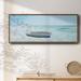 Longshore Tides Where She Goes Canvas, Solid Wood in Blue/Gray/Green | 8 H x 20 W x 1.5 D in | Wayfair A850E17E53D6460AB7AD2F0A282B3282