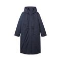 Tom Tailor Regenmantel mit recyceltem Polyester Damen sky captain blue, Gr. M, Weiblich Jacken outdoor