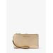 Adele Metallic Pebbled Leather Smartphone Wristlet