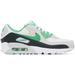 White & Green Air Max 90 Sneakers