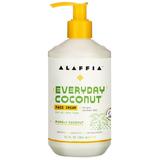 Alaffia Everyday Coconut Face Cream Skin Care With Virgin Coconut Oil Moisturizer For Firmness & Elasticity Helps Reduce The Appearance Of Lines & Wrinkles Purely Coconut 12 Fl Oz.