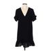 Zara Casual Dress - Shift: Black Dresses - Women's Size X-Small