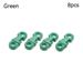 4/8/12/20pcs High quality Paracord Bracelet Accessories Curved Plastic Webbing Outdoor Tool Camp Bag Parts Dog Collar Strap Side Release Buckle GREEN 8PCS