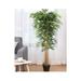 CodYinFI Artificial Bamboo Tree Greenery Plants in Nursery Pot Fake Decorative Trees for Home Office 5Ft High