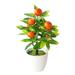 Aimiya Artificial Fruit Tree Lifelike Multipurpose Plastic Adorable Simulation Potting for Wedding