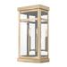 Milne s Land 2 Light Outdoor Wall Lantern in Coastal Style 9.25 inches Wide By 18 inches High-Antique Brass Finish Bailey Street Home 218-Bel-2513022