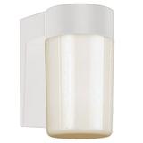 Trans Globe Lighting 4810 1 Light 8 Energy Saving Outdoor Wall Sconce - White