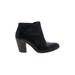 Lucky Brand Ankle Boots: Black Shoes - Women's Size 8 1/2