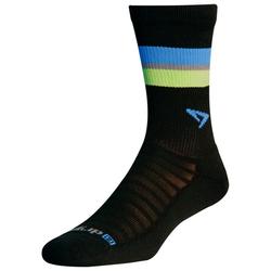 Drymax - Running Lite-Mesh Crew - Laufsocken Unisex L | EU 41-44 schwarz