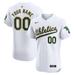 Men's Nike White Oakland Athletics Home Elite Custom Jersey