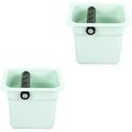 Coffee Grounds Bucket Container for Plastic Machine Accessory Easy to Clean Concentrate Knock Holder 2 PCS