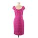 Frank Lyman Design Cocktail Dress - Sheath: Pink Dresses - New - Women's Size 8