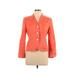 Lauren by Ralph Lauren Blazer Jacket: Orange Jackets & Outerwear - Women's Size 10 Petite