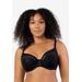 Plus Size Women's Shea Plunge Unlined Bra by Parfait in Black (Size 42 DDD)