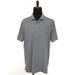 Nike Shirts | Nike Tw Tiger Woods Vapor Dry Stripe Polo Shirt Men's Large Bq6722 Vented Collar | Color: Gray/White | Size: L