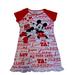 Disney Pajamas | Disney Girls L Xl Minnie Mouse True Love Red & White Nightgown | Color: Red/White | Size: Xlg