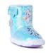 Disney Shoes | Disney Frozen Slippers Toddler Girl 11/12 Nwt Elsa Olaf Sequin Bootie Slipper | Color: Blue/White | Size: Toddler 11/12