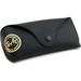 Ray-Ban Accessories | New Ray Ban Black Faux Leather Sunglasses Case W/Belt Loop Auth Booklet & Cloth | Color: Black | Size: Os