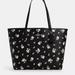 Coach Bags | Brand New Coach City Tote W/ Floral Print | Color: Black | Size: Os