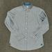 J. Crew Shirts | J. Crew Men’s Slim Fit Indigo Chambray Stripes Button Down Shirt Size Small | Color: Blue | Size: S