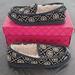 Tory Burch Shoes | Nwt Tory Burch T Monogram Buddy Shearling Slipper | Color: Black/Cream | Size: 9