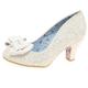 Irregular Choice Damen Ban Joe Wf Mary Jane Schuh, weiß, 39 EU Weit