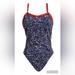 Nike Swim | Nike Hydrastrong Swimsuit One Piece Size 12 | Color: Blue/Red | Size: 12