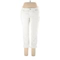 Gap Outlet Jeans - Mid/Reg Rise: White Bottoms - Women's Size 14 - White Wash