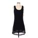 Papillon Casual Dress - A-Line Scoop Neck Sleeveless: Black Solid Dresses - New - Women's Size Small