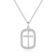 GAVU 925 Sterling Silver Small Diamond cross necklace for women girls, dainty cross necklace for women, silver cross necklace for women
