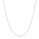 925 Sterling Silver Rope Chain for Women, 1.2mm Thick Silver Chain Necklaces for Women Men and Girls, 18 Inches Rope Chain Necklace for Women