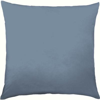 Kissenbezug KAEPPEL "Uni Mako-Satin, 100% Baumwolle", blau (taubenblau), B:40cm L:80cm, Baumwolle, Obermaterial: 100% Baumwolle, Kissenbezüge, Kissenhülle in vielen schönen Farbtönen mit Reißverschluss Image