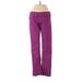 Lilly Pulitzer Jeans - Mid/Reg Rise Straight Leg Denim: Purple Bottoms - Women's Size 2 - Purple Wash